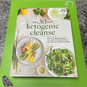 The 30 Day Ketogenic Cleanse recipe Book NEW